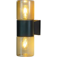 LYSEKIL vägglampa dubbel