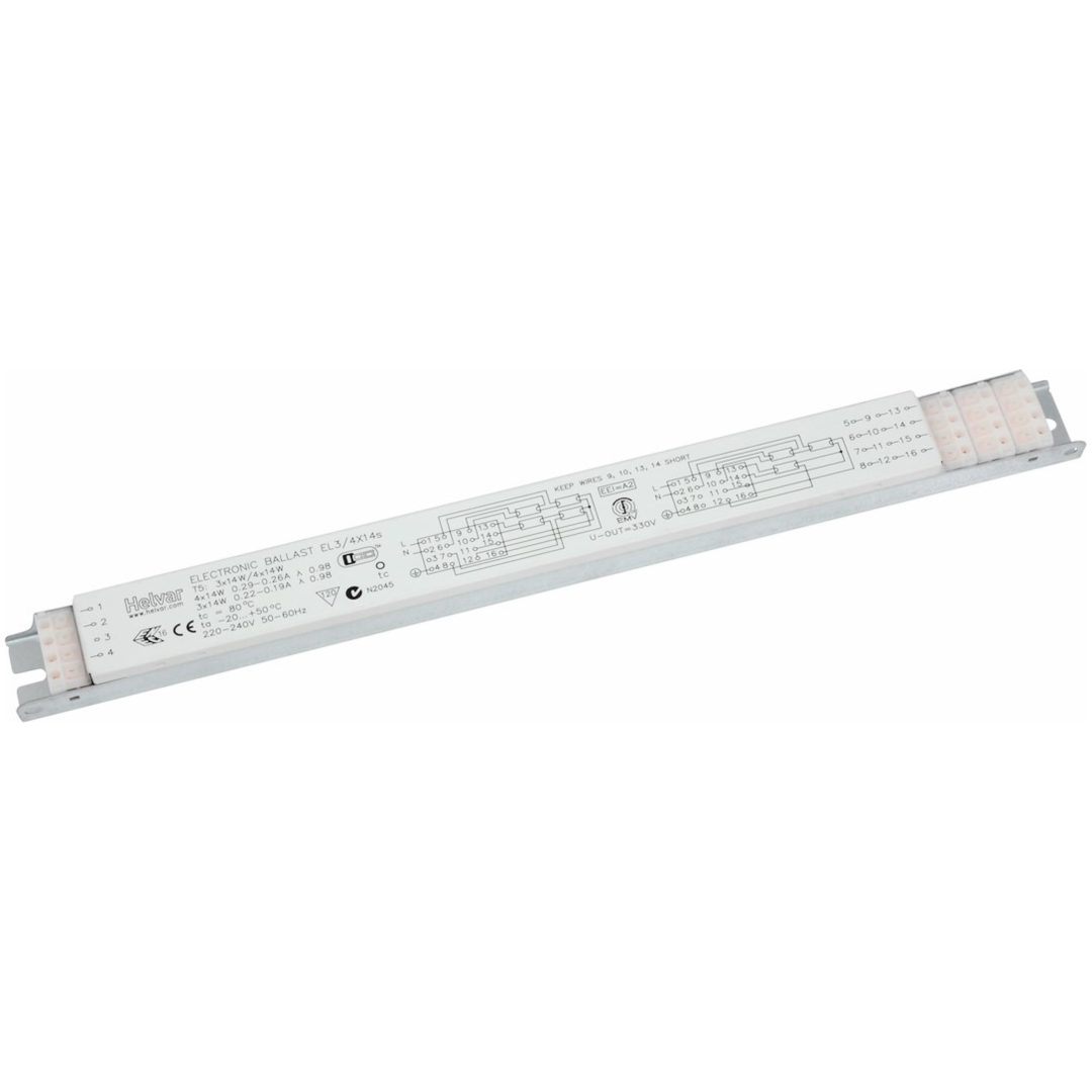 Lysrörsreaktor, 3x14, 4x14W, Elektronisk MALMBERGS