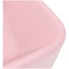 Lyxigt handfat matt rosa 41x30x12 cm keramik vidaXL – miniatyr 5