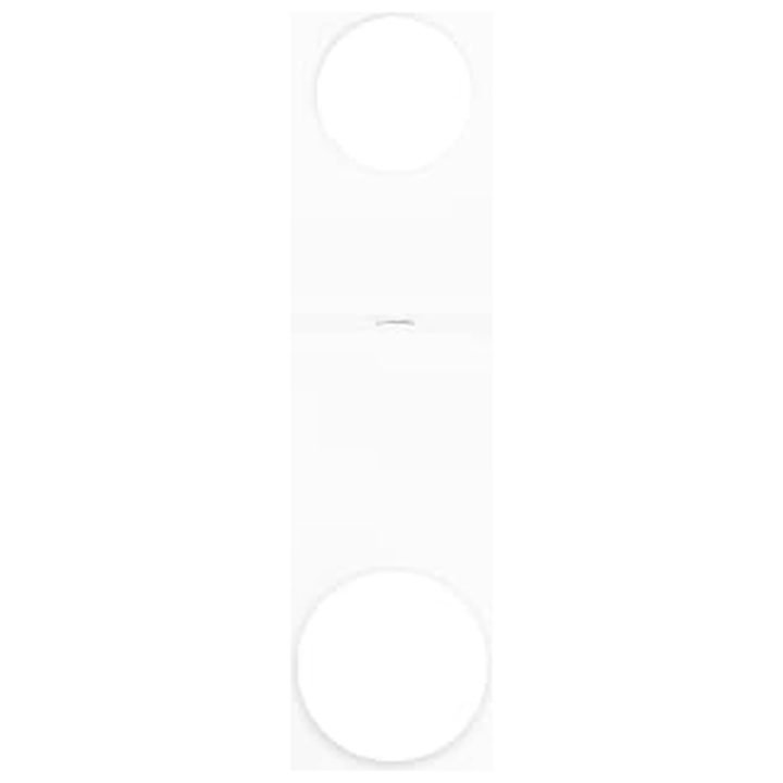 Lyxigt rektangulärt handfat 60 x 46 cm keramiskt vit vidaXL – bild 5