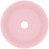 Lyxigt runt handfat matt rosa 40x15 cm keramik vidaXL – miniatyr 3