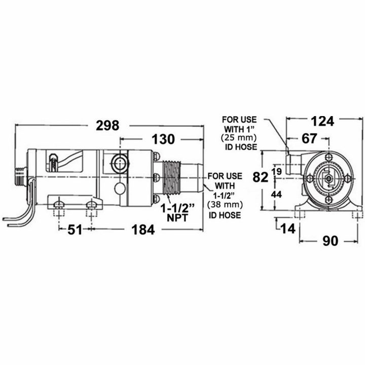 Maceratorpump Självsugande 12 V Osculati – bild 2