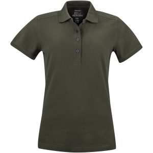 Magda Polo w Dark olive XS