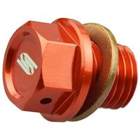 Magnetic Oil Drain Plug Orange SCAR