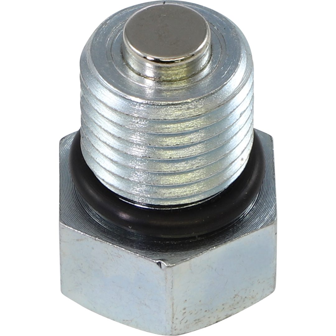 Magnetisk Oljeträningsplugg Svart/rå/silver DRAG SPECIALTIES