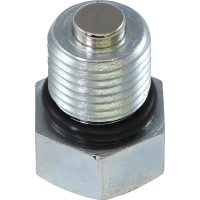 Magnetisk Oljeträningsplugg Svart/rå/silver DRAG SPECIALTIES