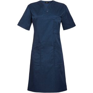 Maja Dress w Blue melange XXL