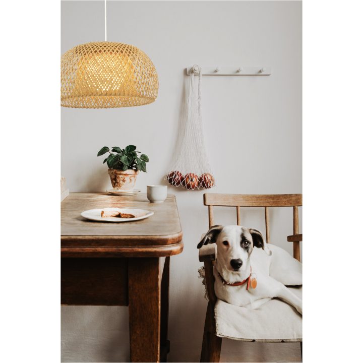 Malacca Taklampa 38cm, Natur ANETA HOME Natur – bild 6