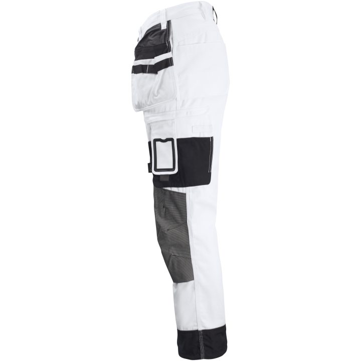 Målarbyxa Core 2171 Advanced Vit/Svart Jobman C152 – bild 2