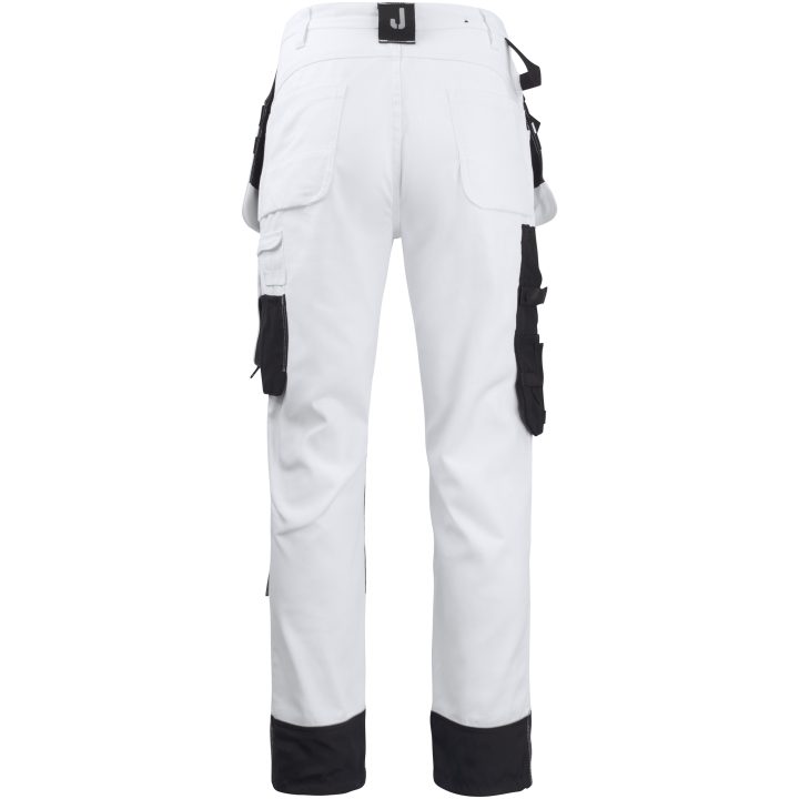 Målarbyxa Core 2171 Advanced Vit/Svart Jobman C152 – bild 3