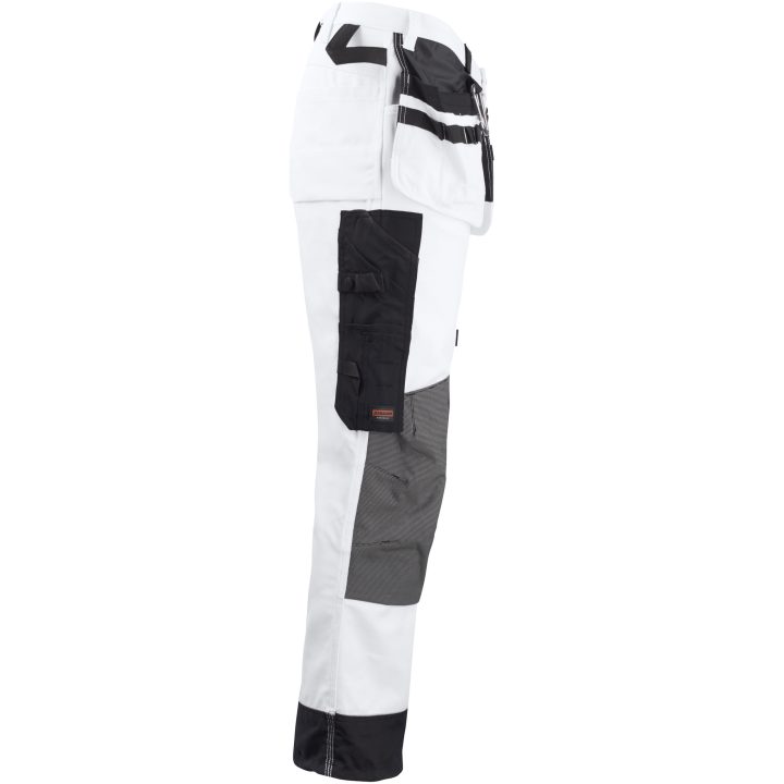 Målarbyxa Core 2171 Advanced Vit/Svart Jobman C152 – bild 4