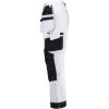 Målarbyxor Core Stretch Vit Svart Jobman – miniatyr 4