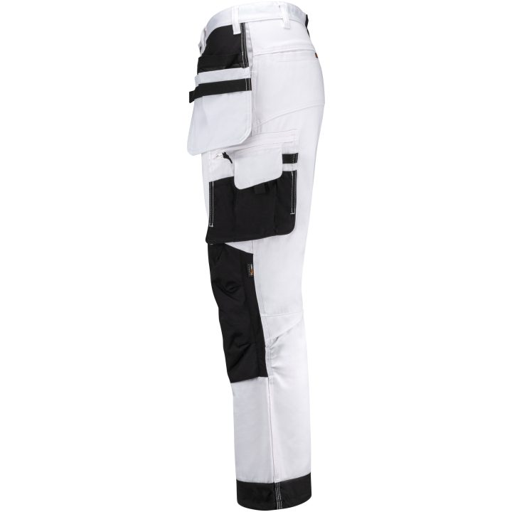Målarbyxor Core Stretch Vit Svart Jobman – bild 4