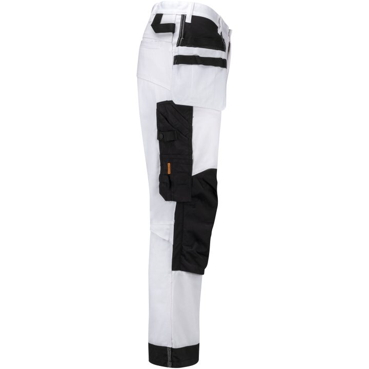 Målarbyxor Core Stretch Vit Svart Jobman – bild 5