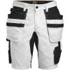 Målarshorts 2178 Core Stretch Vit Svart Jobman – miniatyr 1