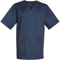 Malte V-Tunic Blue melange L