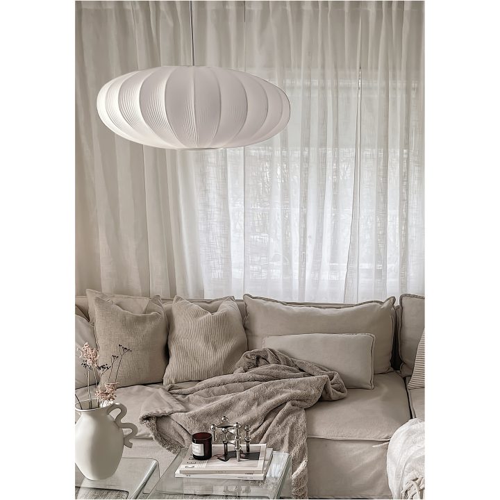 Mamsell Taklampa 55 Cm, Vit ANETA HOME Vit – bild 6