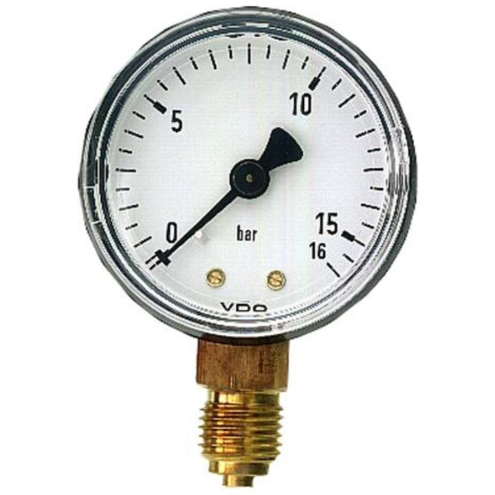 Manometer standard med plasthölje Noname MANOMETER 1/8 0-10 BAR N40 – bild 2