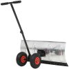 Manuell snöplog med hjul 100x44 cm vidaXL – miniatyr 2