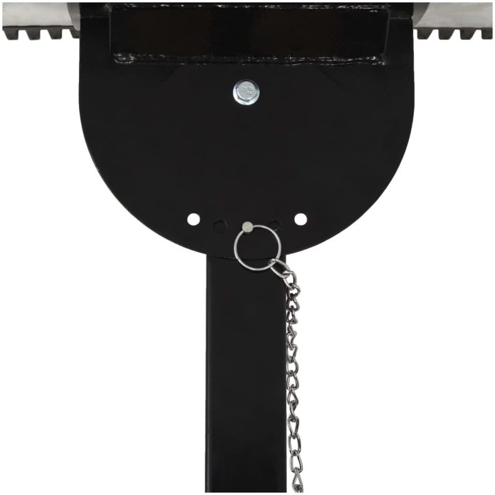 Manuell snöplog med hjul 100x44 cm vidaXL – bild 4