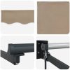 Manuell Utdragbar Markis Beige 300x250 cm, Markis Ersättningsduk för 3x2,5 m Ram Beige vidaXL Stor – miniatyr 8
