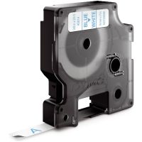 MÄRKBAND D1 9MMx7M BLÅ/VIT