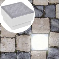Markbelysning 2 st LED 100 x 100 x 68 cm vidaXL