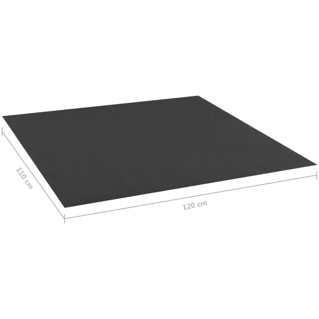 Markduk för sandlåda svart vidaXL 120 x 110 cm – bild 6