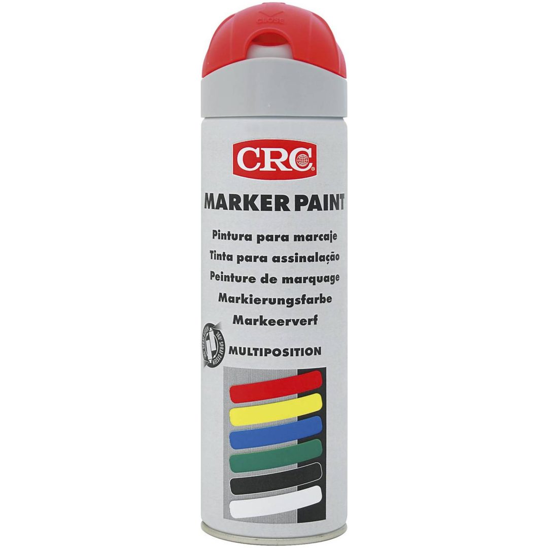 Märkfärg Marker Paint Fluorescerande CRC MÄRKFÄRG CRC FLUOR 500ML RÖD – bild 9