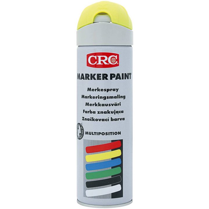 Märkfärg Marker Paint Fluorescerande CRC MÄRKFÄRG CRC FLUOR 500ML RÖD – bild 7