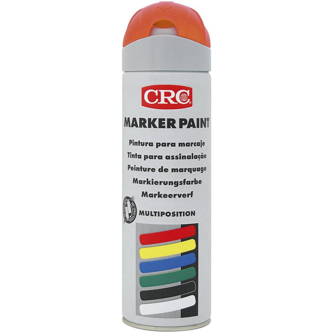Märkfärg Marker Paint Fluorescerande CRC MÄRKFÄRG CRC FLUOR 500ML RÖD – bild 2