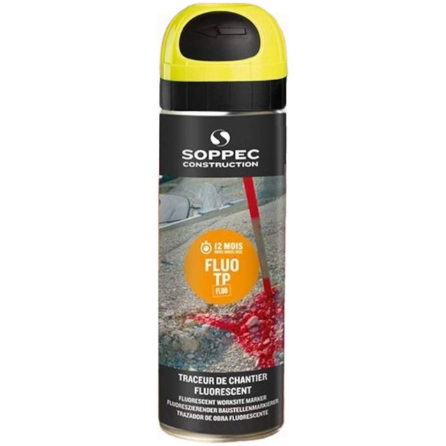Märkfärg Spray Soppec mycket fluorescerande FLUO TP