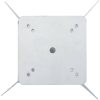 Markfäste för parasoll silver 27,5x27,5x45 cm stål vidaXL – miniatyr 4