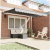 Markis Antracit etall vidaXL 3 x 2,5 m – miniatyr 2