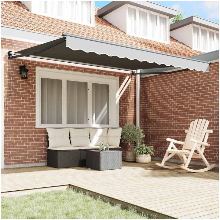 Markis Antracit etall vidaXL 3 x 2,5 m – bild 2