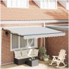 Markis Antracit etall vidaXL 3 x 2,5 m – miniatyr 1
