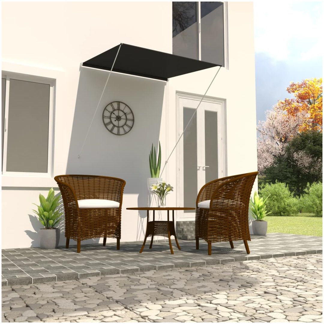 Markis antracit vidaXL 100 x 150 cm