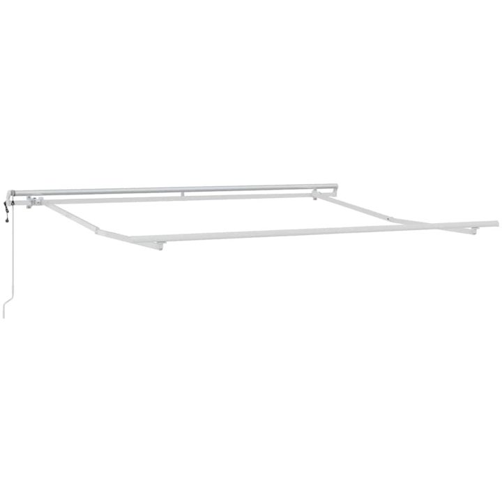 Markis automatiskt infällbar antracit&vit vidaXL 300 x 250 cm – bild 4