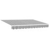 Markis automatiskt infällbar antracit&vit vidaXL 300 x 250 cm – miniatyr 5