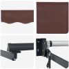 Markis automatiskt infällbar brun vidaXL 300 x 250 cm – miniatyr 10