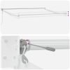 Markis automatiskt infällbar brun vidaXL 300 x 250 cm – miniatyr 8