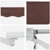 Markis automatiskt infällbar brun vidaXL 300 x 250 cm – miniatyr 10