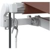 Markis automatiskt infällbar med LED brun vidaXL 300 x 250 cm – miniatyr 7