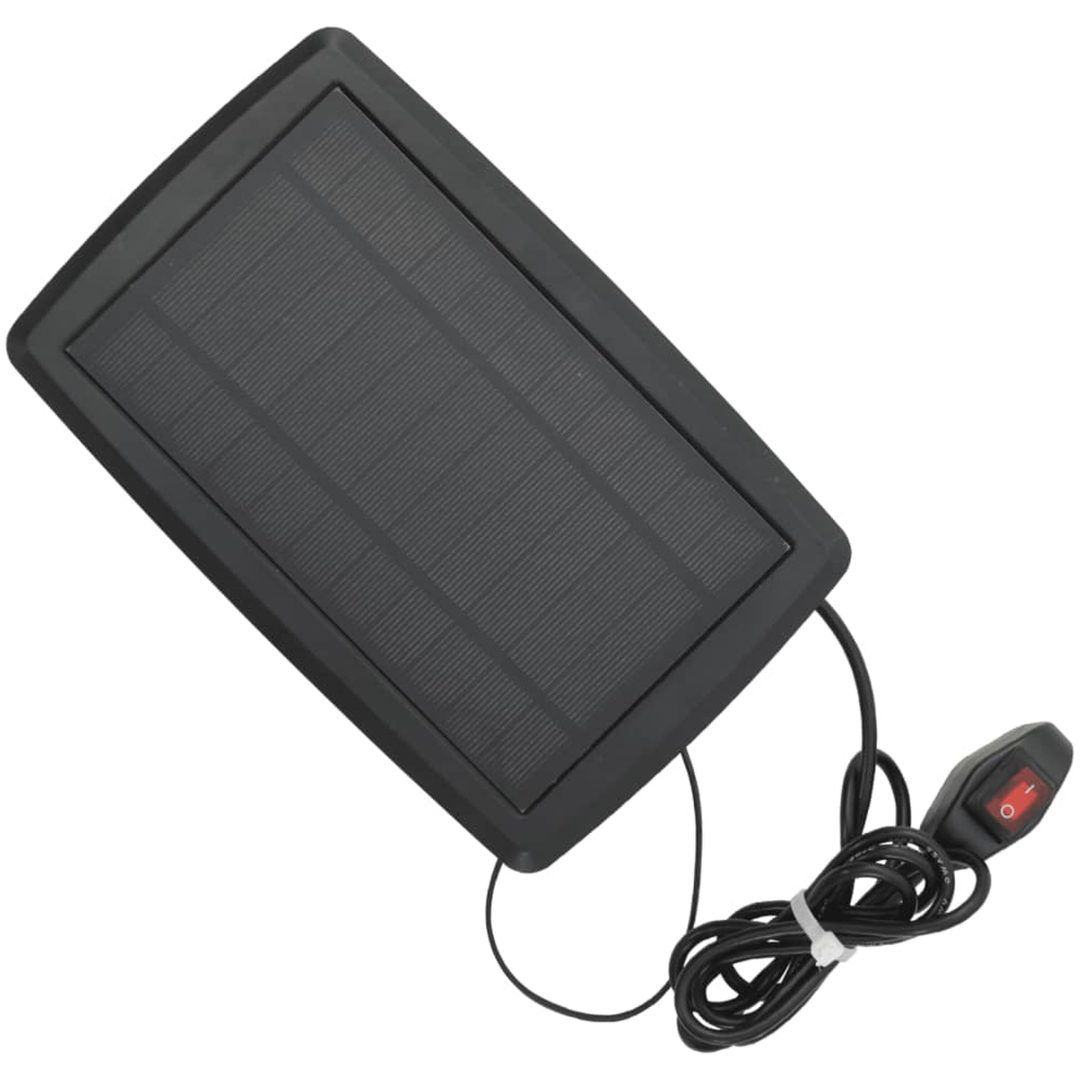 Markis automatiskt infällbar med LEDs brun vidaXL 350 x 250 cm – bild 9
