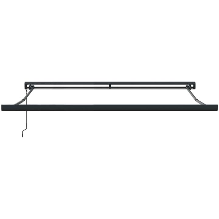 Markis automatiskt infällbar vinröd vidaXL 300 x 250 cm – bild 5