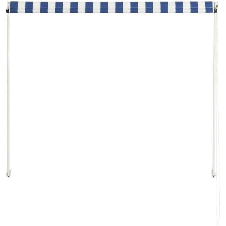 Markis blå och vit vidaXL 150 x 150 cm – bild 5