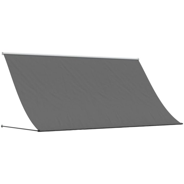 Markis infällbar antracit tyg och stål vidaXL 300 x 150 cm – bild 2