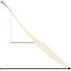 Markis infällbar gräddvit tyg och stål vidaXL 350 x 150 cm – miniatyr 4