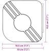 Markis infällbar gräddvit tyg&aluminium vidaXL 350 x 250 cm – miniatyr 12