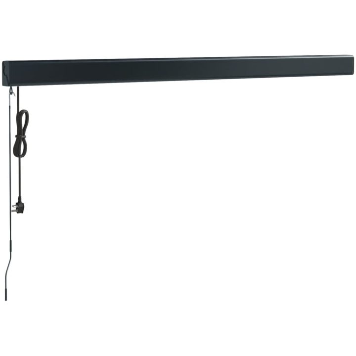 Markis infällbar gräddvit tyg&aluminium vidaXL 350 x 250 cm – bild 6